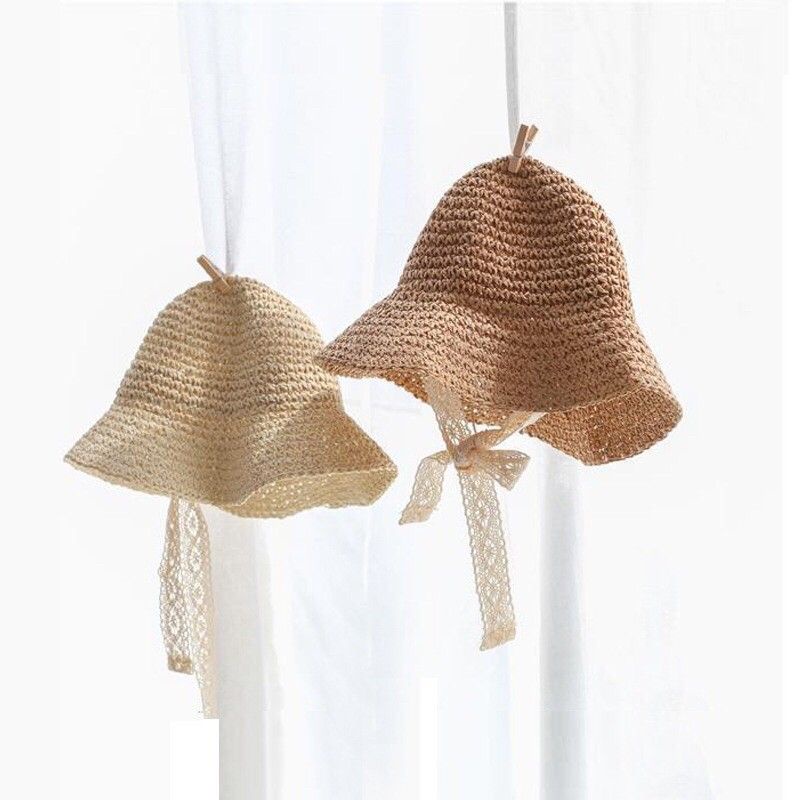 Mũ Cói Phong Cách Hàn Quốc Cho Bé Trai- Bé Gái Đáng Yêu. Có dây buộc ❤❤❤