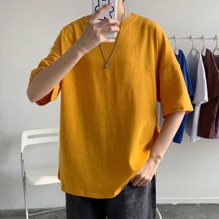 Áo Thun Tay Lỡ Trơn Unisex
