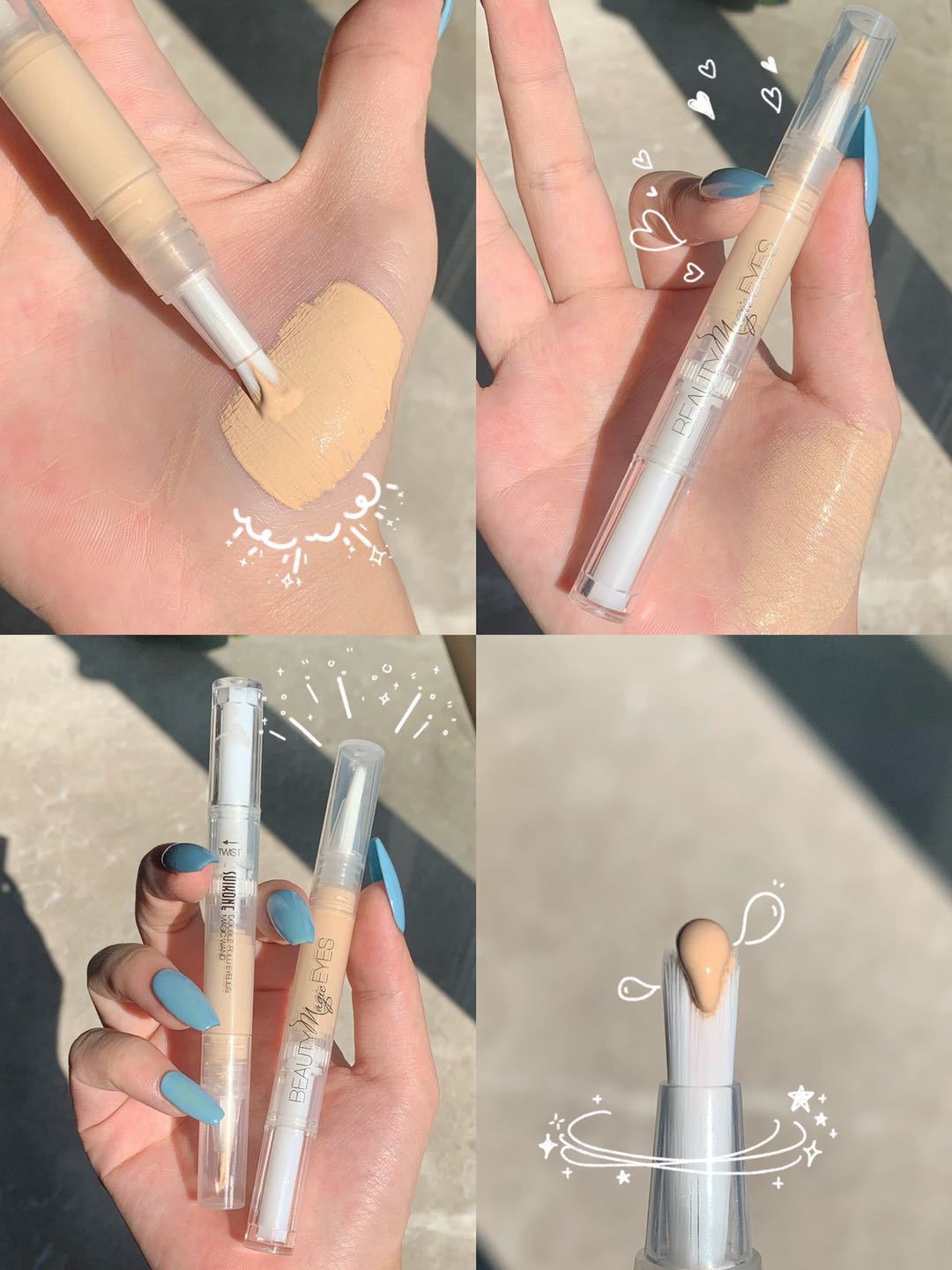 (Hàng Mới Về) Kem Che Khuyết Điểm Lâu Trôi Che Phủ Quầng Thâm Mắt Thương Hiệu Suikone.tt | BigBuy360 - bigbuy360.vn