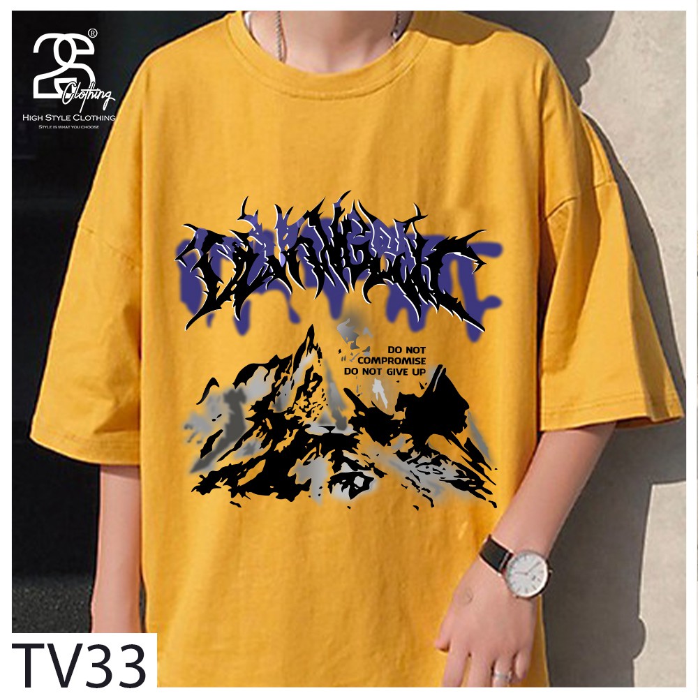 Áo Thun Tay Lỡ 2s Clothing Áo Phông Mikenco Unisex Nam Nữ Cotton Oversize Form Rộng Giá Rẻ In Hình Chữ Cool Ngầu TV33 | BigBuy360 - bigbuy360.vn