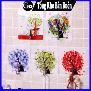 Combo 10 móc dán tường 3d chịu lực ~ gocolo