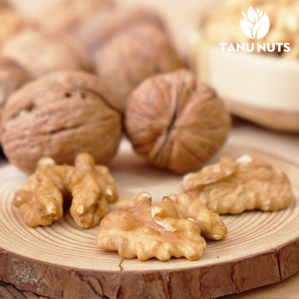 Nhân óc chó vàng TANU NUTS, hạt óc chó tách vỏ Chile tốt cho bà bầu, cho bé
