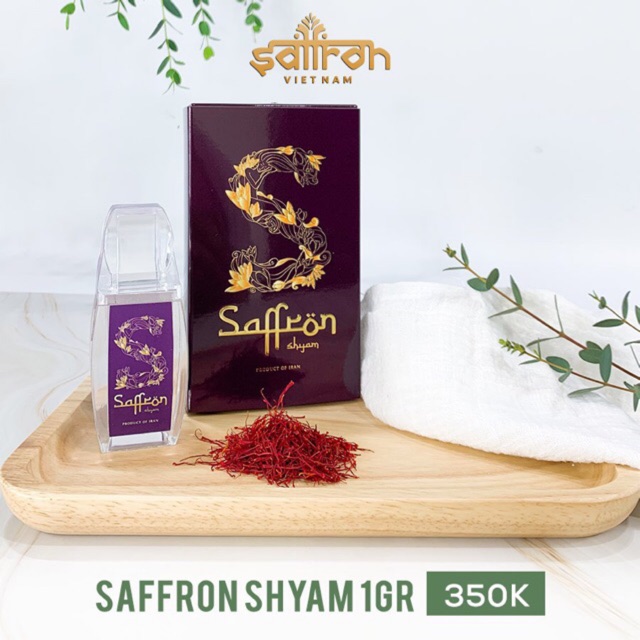 [MUA 2 TẶNG 2] Saffron Shyam Negin 2gr tặng 1 bình nước thuỷ tinh và Lọ trà hoa cúc