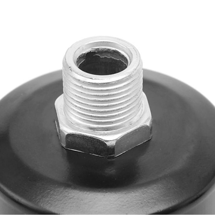 Lọc gió máy nén khí thân sắt có màng lọc cao cấp ren 12.5mm