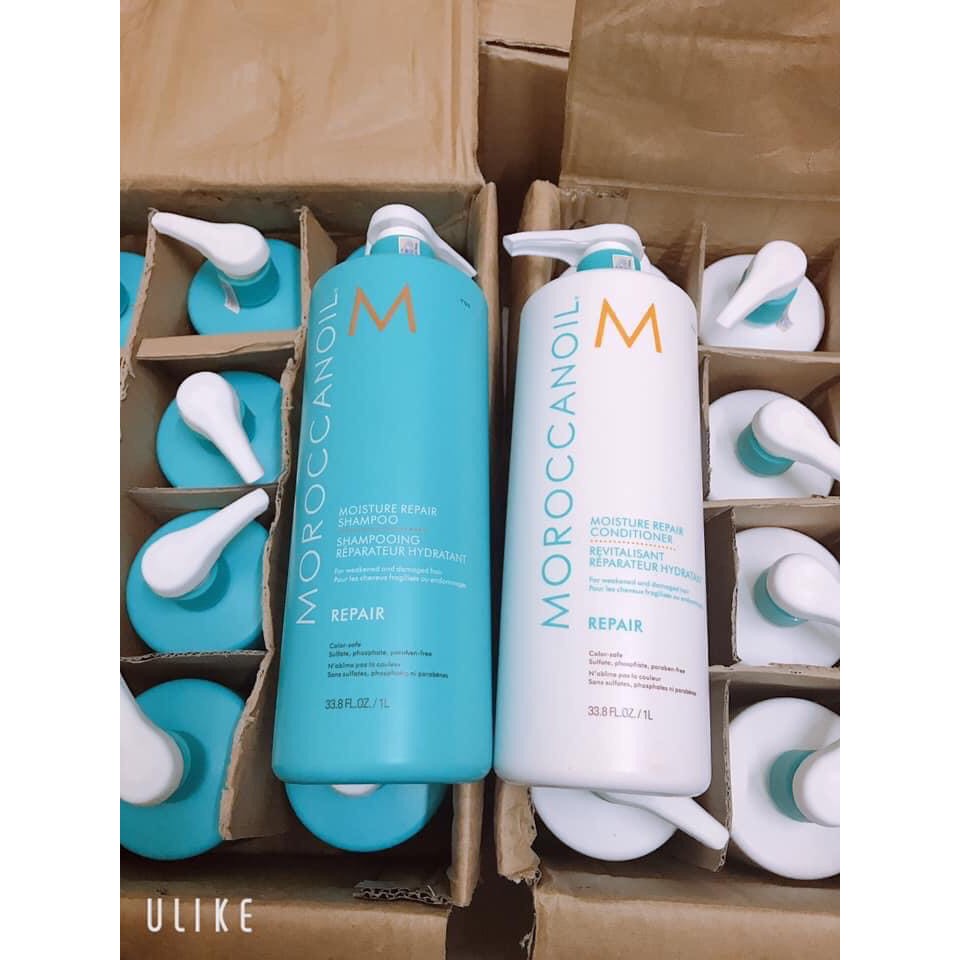 [CHÍNH HÃNG] DẦU GỘI XẢ TĂNG PHỒNG EXTRA VOLUME MOROCCANOIL 1000ML