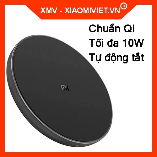 Đế sạc không dây Xiaomi Mi Wireless Charging Pad - Sạc không dây chuẩn Qi 10W- Hàng chính hãng