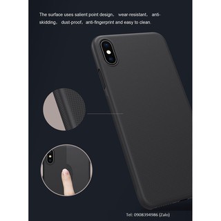 Ốp lưng iPhone Xs Max Plus Nillkin sần