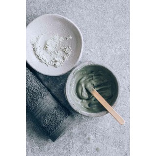 Bột đất sét xanh pháp 100GR - mặt nạ đất sét thiên nhiên hanmade