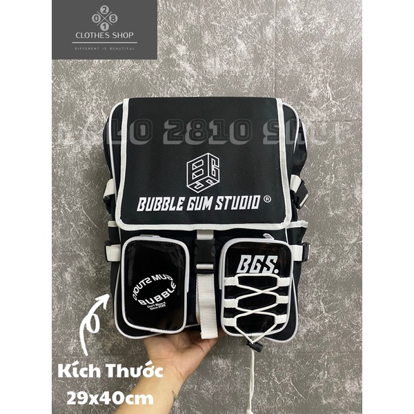 Balo Bubble Gum Studio Thời Trang Nam Nữ Backpack 2810 Shop Balo Đi Học Đi Chơi Ulzzang Unisex