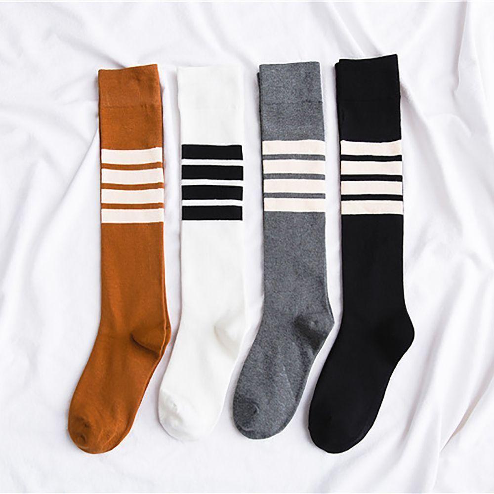 Vớ Thể Thao Mỏng Kẻ Sọc Quyến Rũ Thời Trang Cho Nữ
