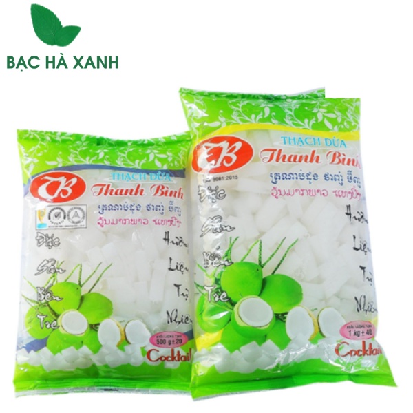 Thạch Dừa Thanh Bình Gói 500gr
