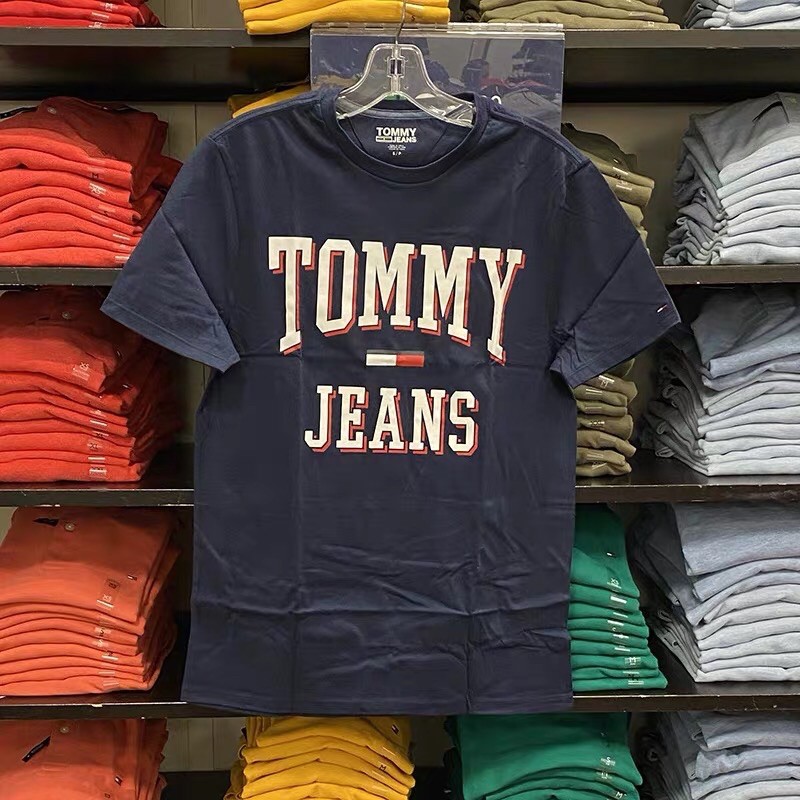 TOMMY HILFIGER - Áo thun Tommy chính hãng - Áo thun nam nữ Tommy ngắn tay