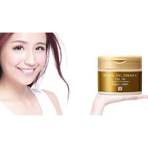 Kem chống lão hóa Shiseido AquaLabel Cream Oil 90g (Màu vàng)