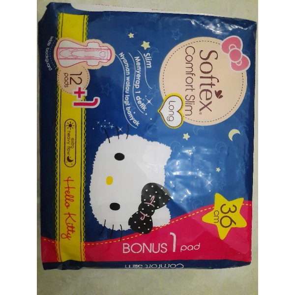 Khăn Vệ Sinh Mềm Mại Thoải Mái Hình Hello Kitty 36cm 12 + 1 Chiếc