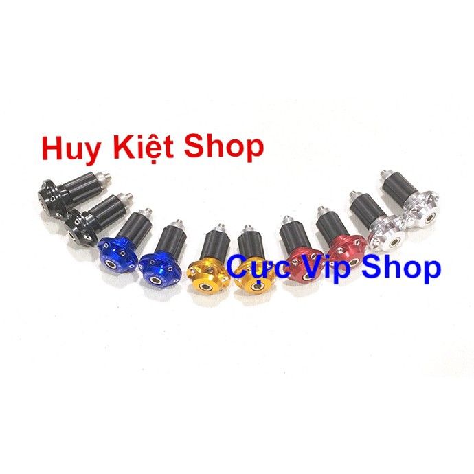 [Hàng Mới Về] Gù Tay Lái Chấm Bi Nhôm CNC 2257