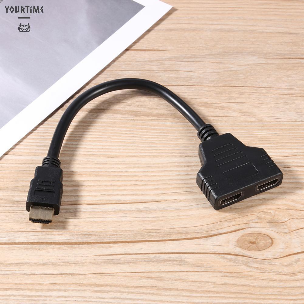 Bộ Chia Hdmi-Compatible 1080p Video Hdmi-Compatible 1x2 Split 1 In 2