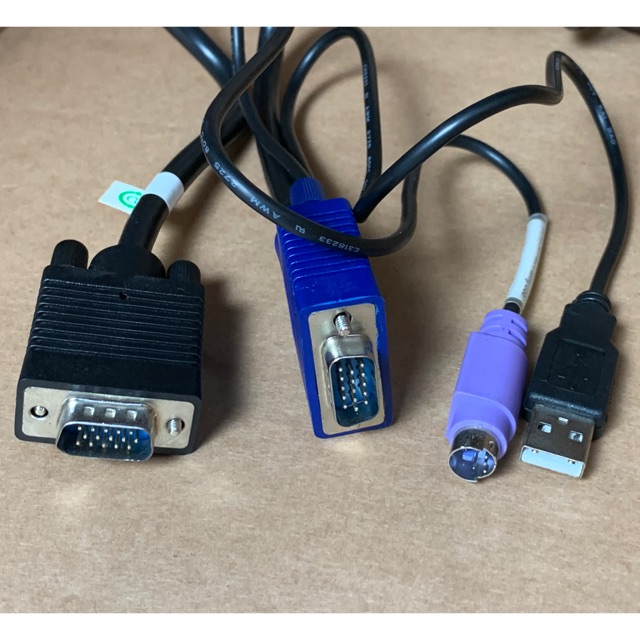 Cáp kvm PS/2, USB for SV1000 - dai 2,7m CBL0030