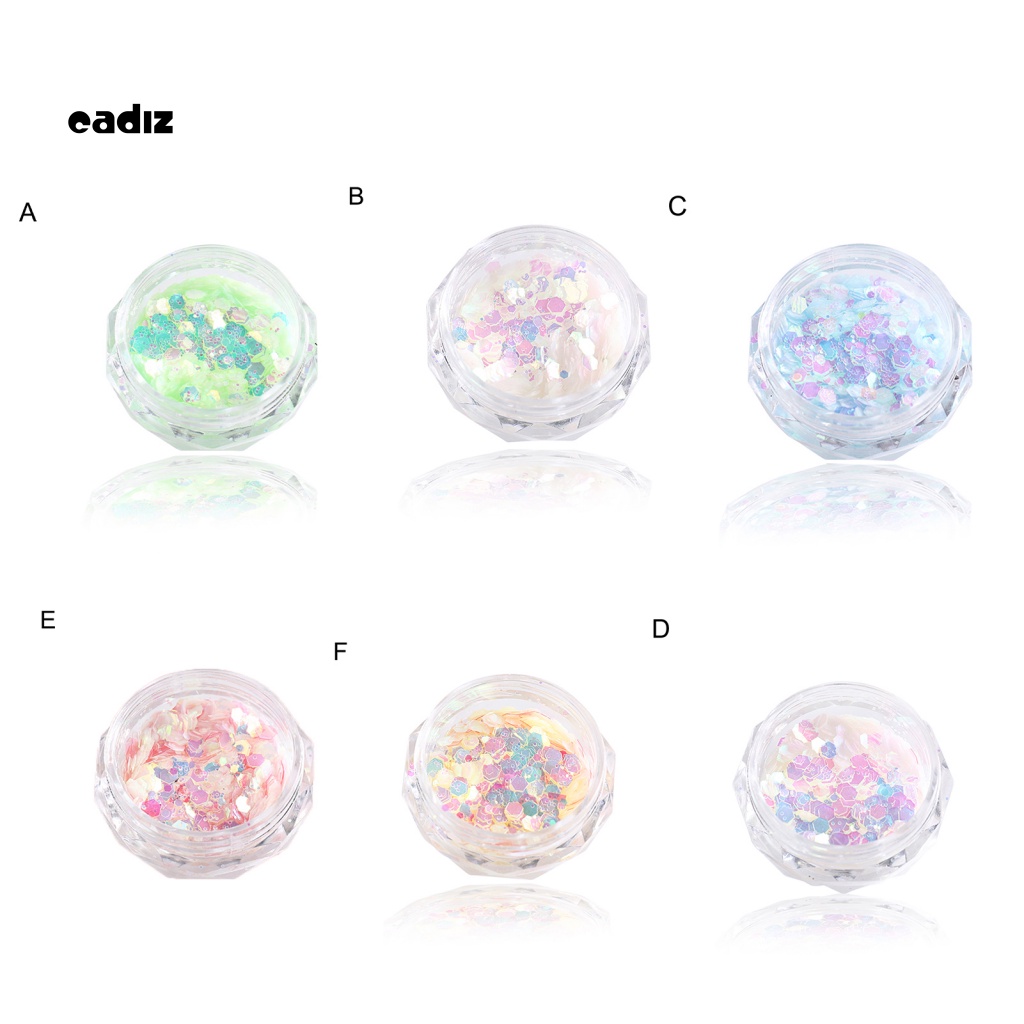 Hộp Bột Kim Tuyến Lấp Lánh Thay Đổi Màu Sắc Dùng Để Trang Trí Móng Nghệ Thuật