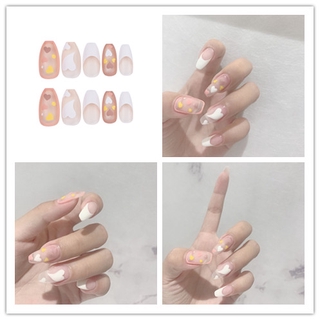 Set 24 Móng Tay Giả Chống Nước Có Thể Tháo Rời Tiện Dụng