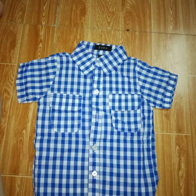 Áo sơ mi bé trai có video(1+5+8tuổi)
