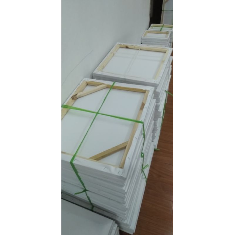 combo 2 toan vẽ 50x70 khung gỗ đã căng vải vẽ tranh