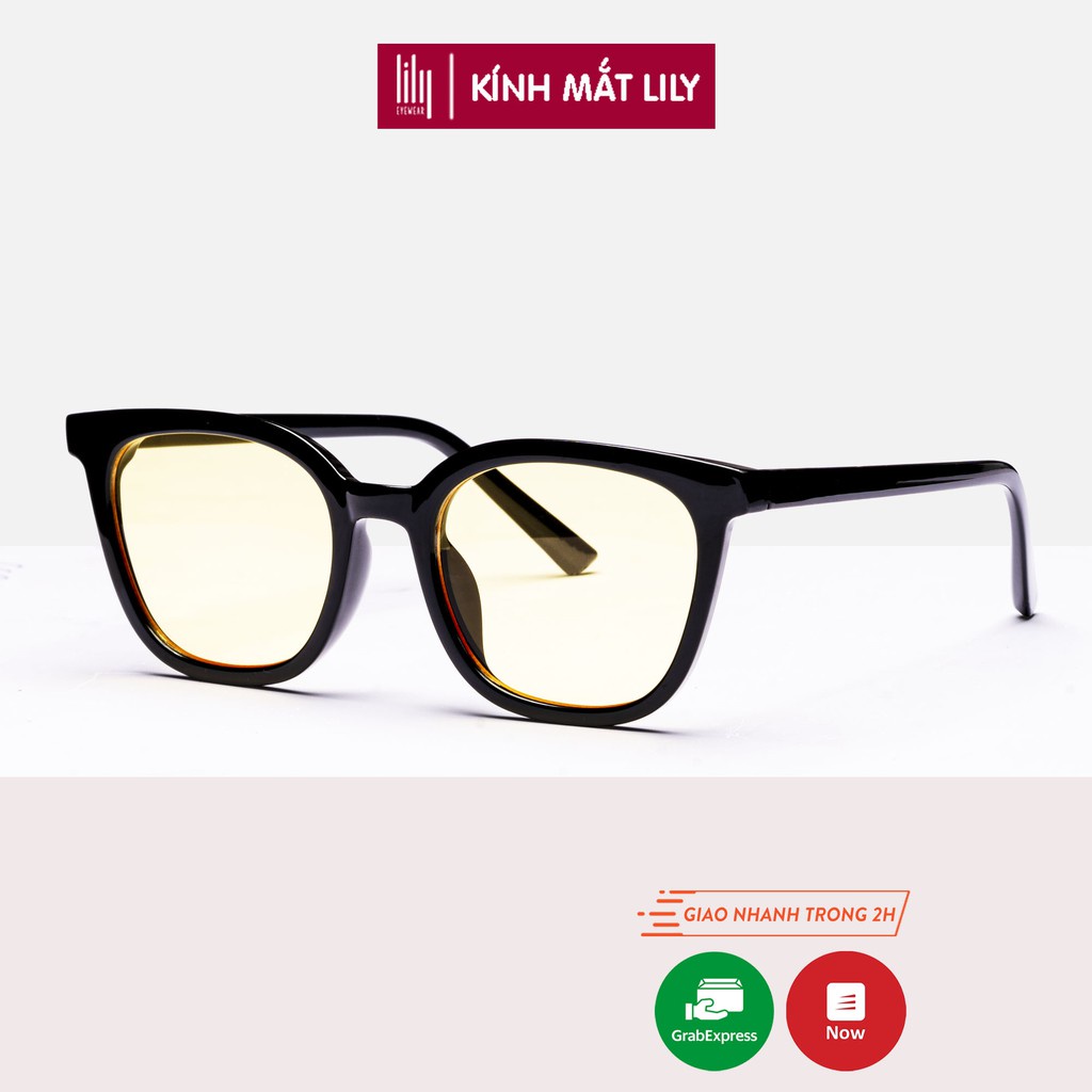 Kính râm nam nữ LILYEYEWEAR mắt vuông chất liệu nhựa cứng cáp chống UV400 màu sắc thời trang 3928 | BigBuy360 - bigbuy360.vn