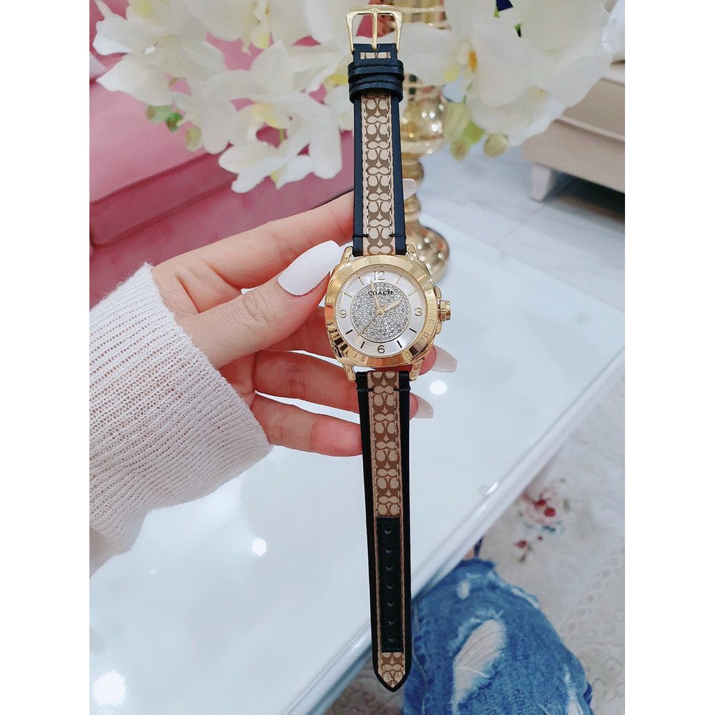 Đồng hồ nữ Coach sang chảnh size 34mm