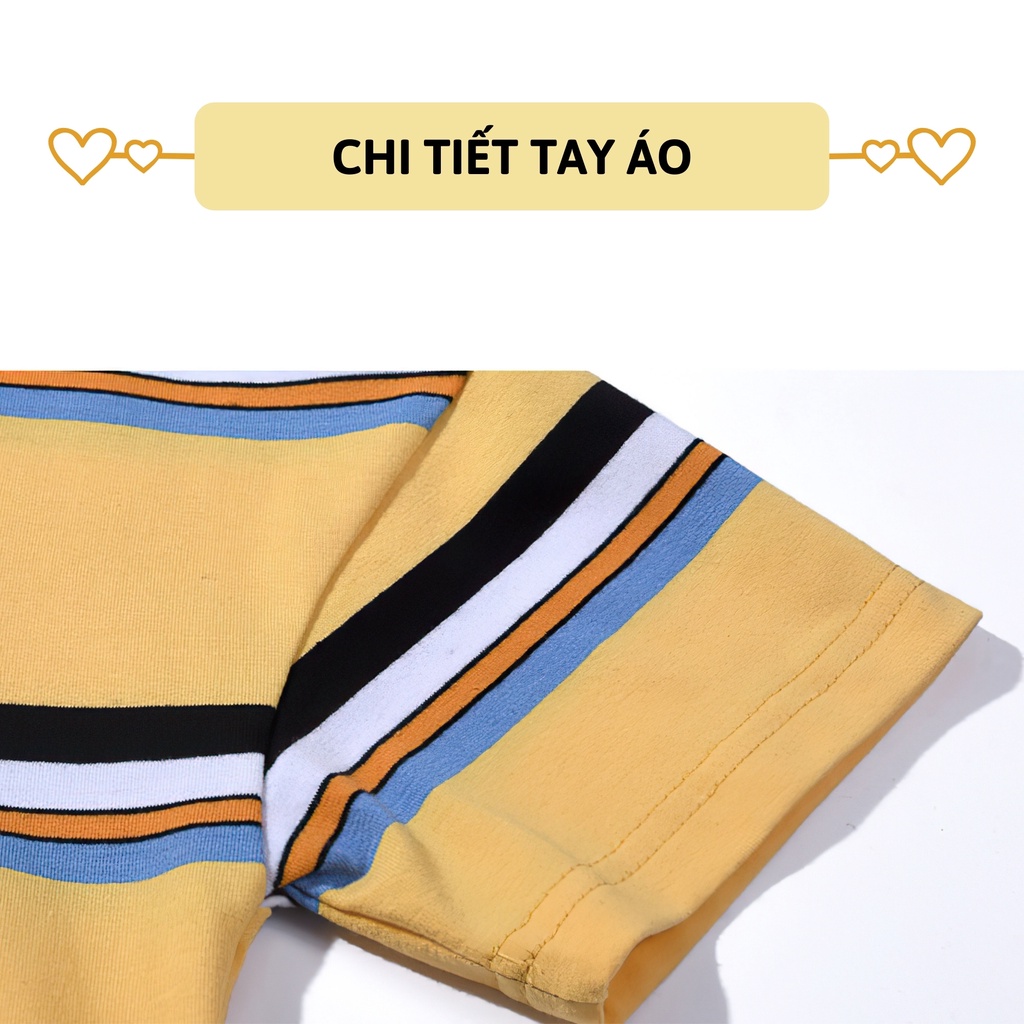 Áo thun bé trai ngắn tay size đại 27Kids AKL Aowkulae áo cộc nam 100% Cotton cho trẻ từ 4-14 tuổi BSTS20