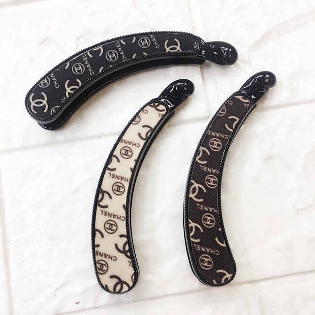 phụ kiện tóc:cặp dọc vải in chữ(CAPHHAB.B5)