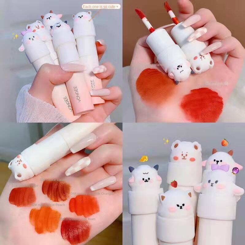 Son Môi Vongee Chất Nhung Lì Hình Thú Cưng Dễ Thương