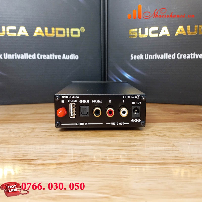 BỘ GIẢI MÃ DAC SUCA-AUDIO Q5PRO HÀNG CHÍNH HÃNG 32BIT/BLUETOOTH 5.0