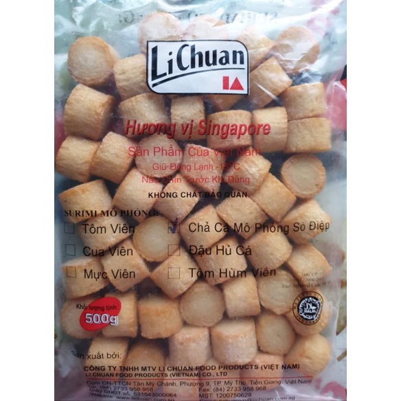 RẺ NHẤT SHOPEE Sò điệp surimi ngon Lichuan 1kg