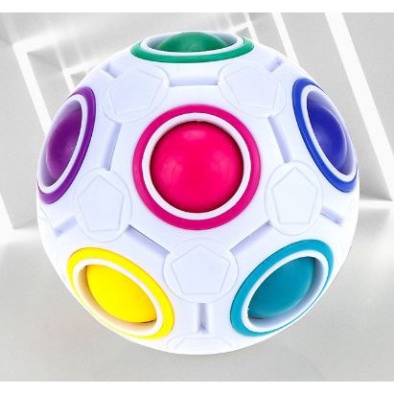 [Mã LIFE20KALL giảm 10% đơn 50K] Rubik Biến Thể Yongjun Magic Rainbow Ball Rubik's Cube (1344RBT)