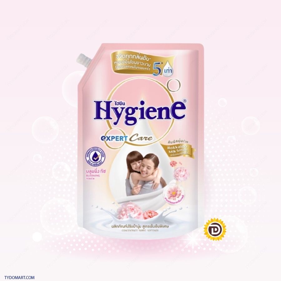 Nước xả vải hygiene Thái lan đậm đặc siêu thơm túi 1150ml