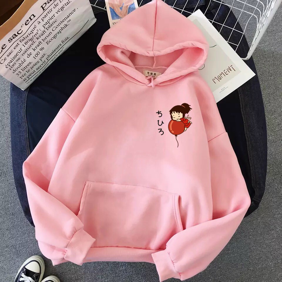 ÁO KHOÁC HOODIE NAM NỮ IN FORM RỘNG