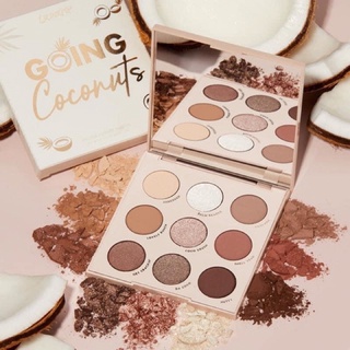 [HÀNG CHÍNH HÃNG]  BẢNG PHẤN MẮT 9 Ô COLOURPOP GOING COCONUTS/ TAUPE/CORAL/GRANDEUR/BABY GOT PEACH/BIG POPPY