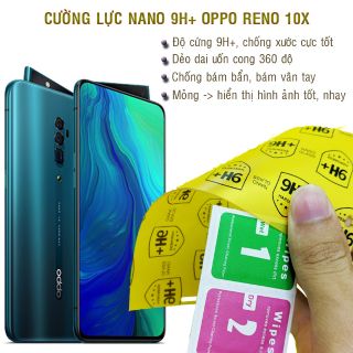 Dán cường lực dẻo nano Oppo Reno 10X