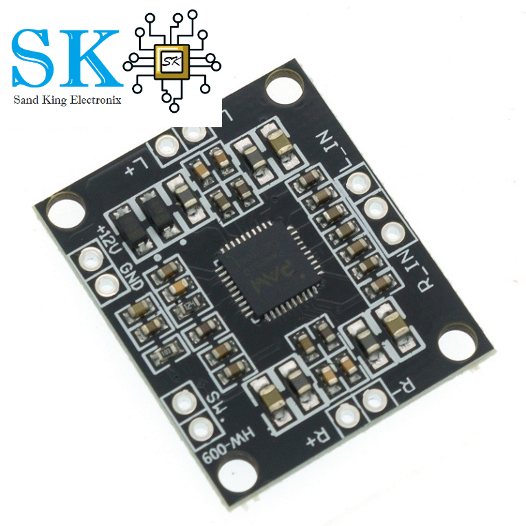 Bo mạch khuếch đại công suất kỹ thuật số PAM8610 class D mini âm thanh nổi kênh đôi 2x15w