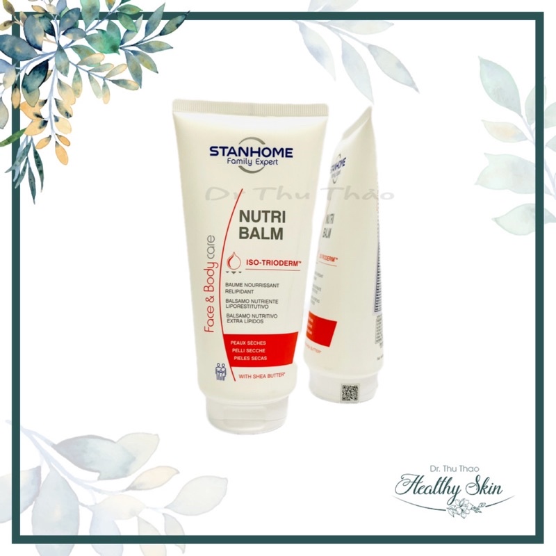KEM DƯỠNG ẨM DÀNH CHO DA KHÔ VÀ NHẠY CẢM STANHOME NUTRI BALM