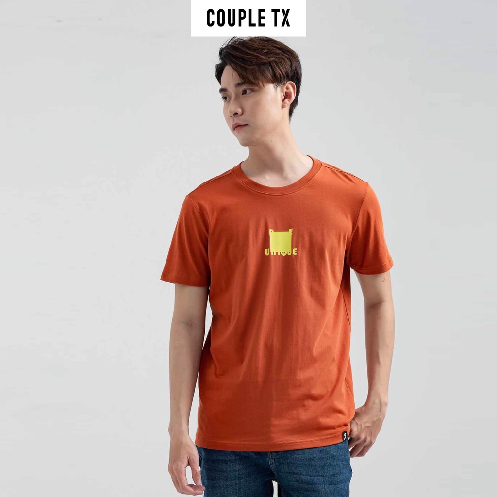 Áo thun nam Couple TX slim fit in typo Be Unique MTS 1192