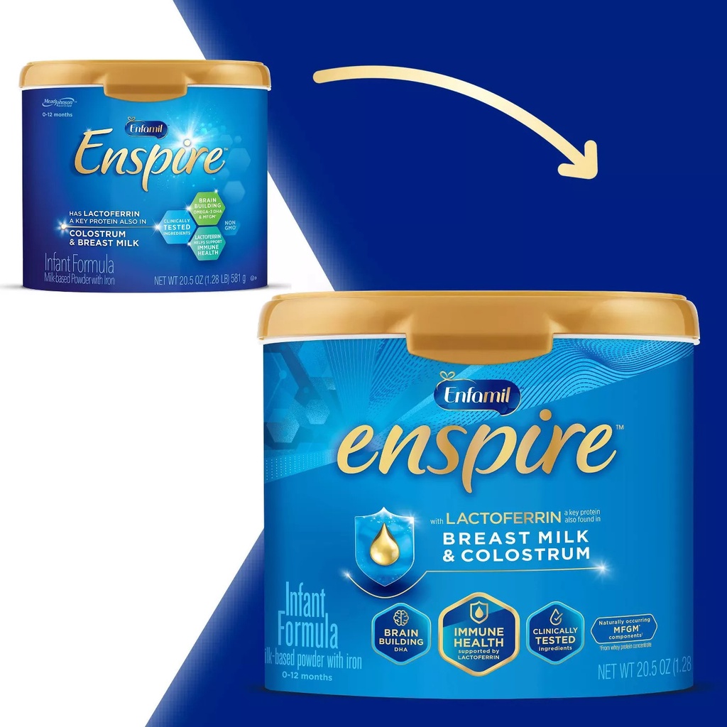 Sữa bột Enfamil Enspire Infant Formula 581g Mỹ