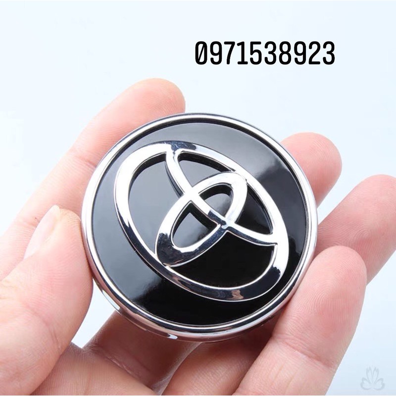 chụp lazang chụp mâm 62mm Cho Toyota Camry Yaris Corolla altis vios innova  hàng oem loại xịn đẹp.