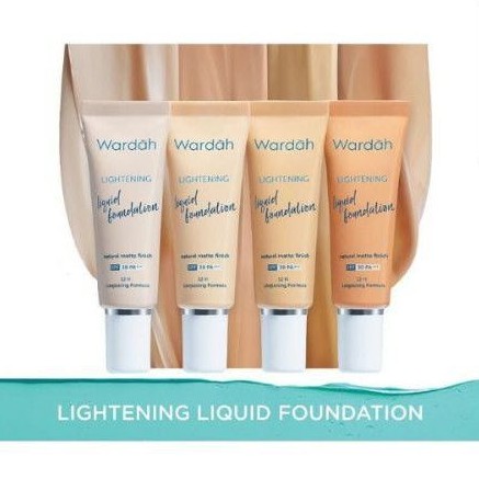 (hàng Mới Về) Kem Nền Dạng Lỏng Làm Sáng Da Dung Tích 25ml Wardah | BigBuy360 - bigbuy360.vn