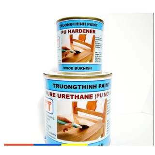 Sơn Gỗ Pu Mờ Bộ 1kg - Trường Thịnh Epoxy