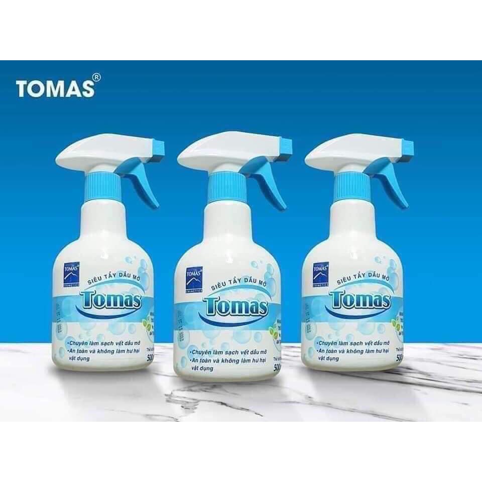 XỊT SIÊU TẤY DẦU MỠ TOMAS SIÊU HIỆU QUẢ