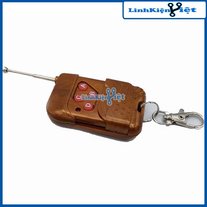 Bộ Học Lệnh 4 Kênh 12V RF315Mhz + Tay Phát
