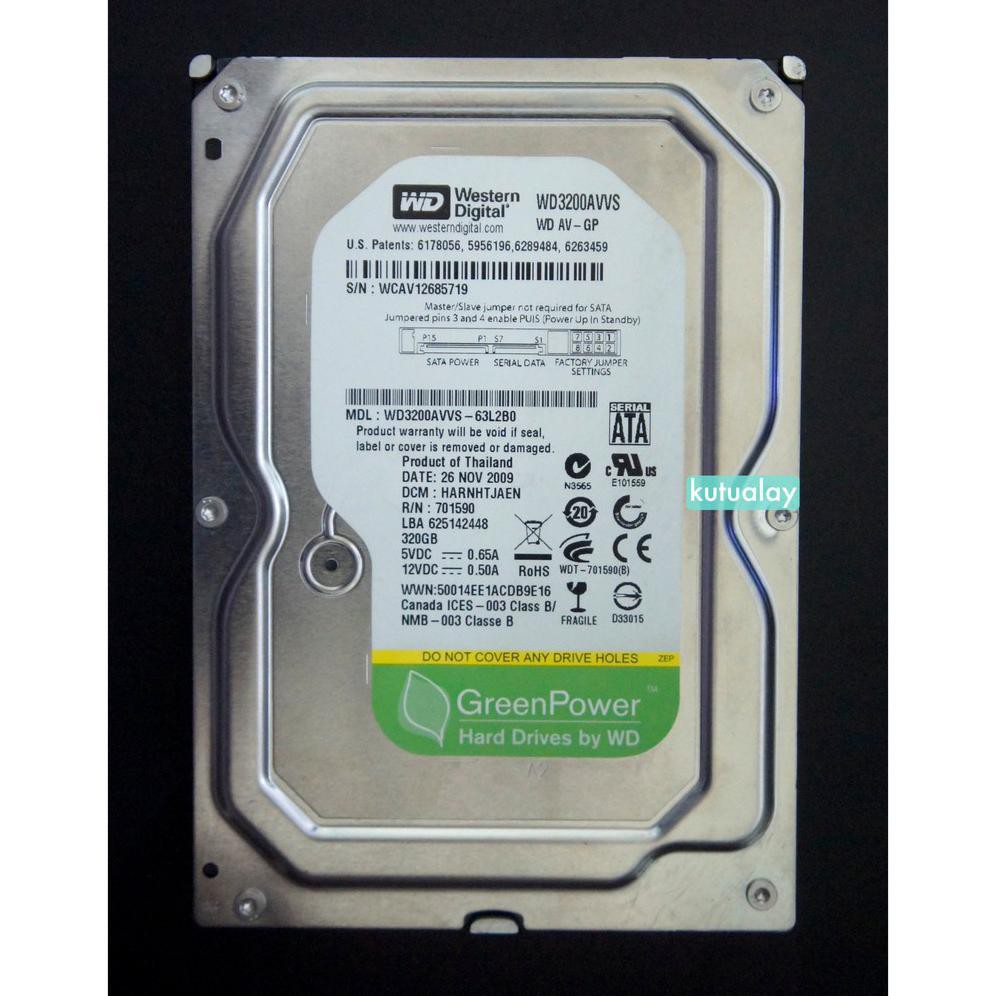 Ổ Cứng Trong 320gb Sata 100% Sentinel 3.5 320 Gb Hdd Sale 69999