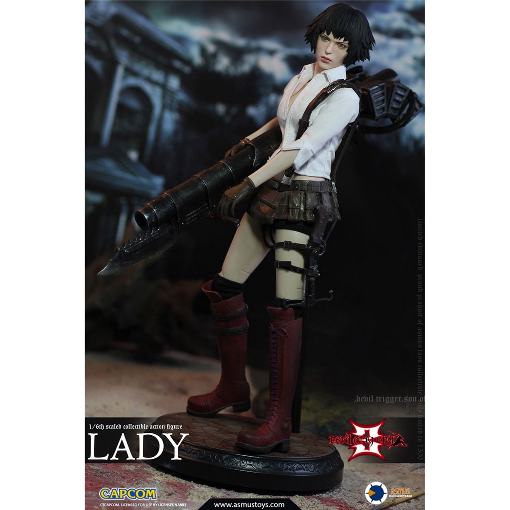Mô hình 1:6 Asmus Toys DMC302 Lady trong Devil May Cry 3
