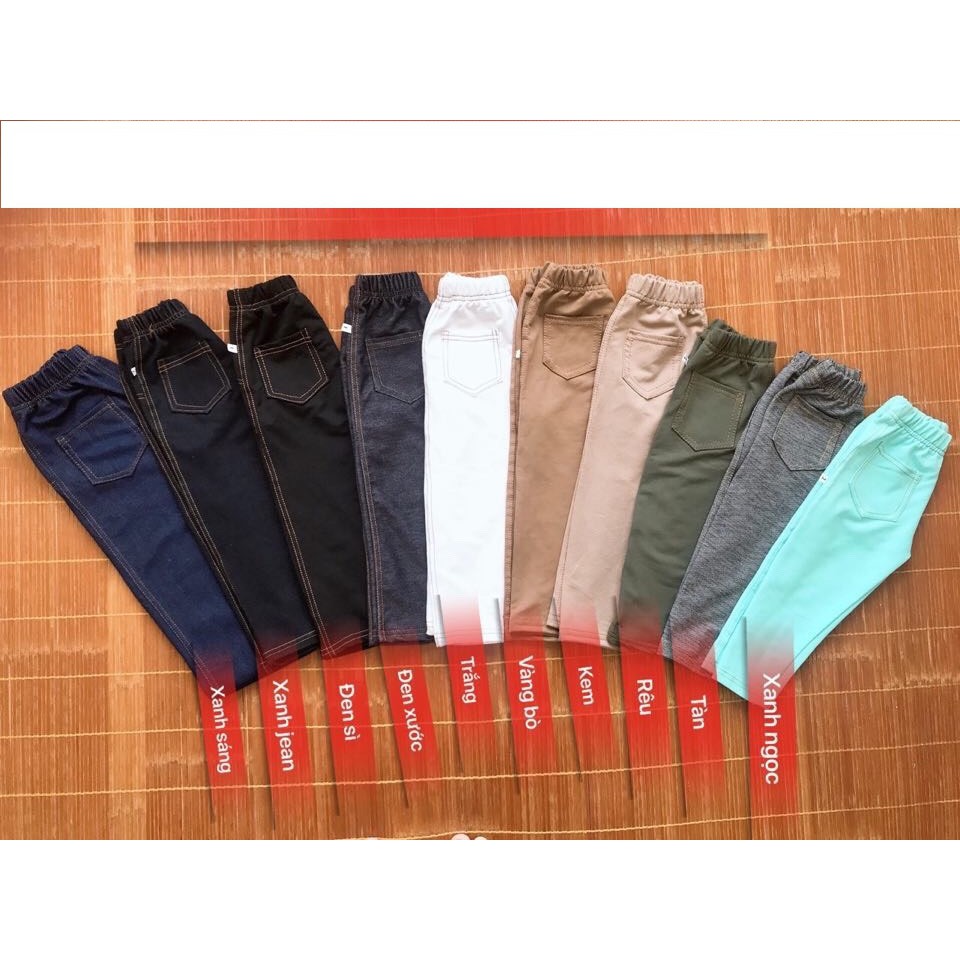 [RẺ VÔ ĐỊCH] Quần giả Jean size 20-30kg