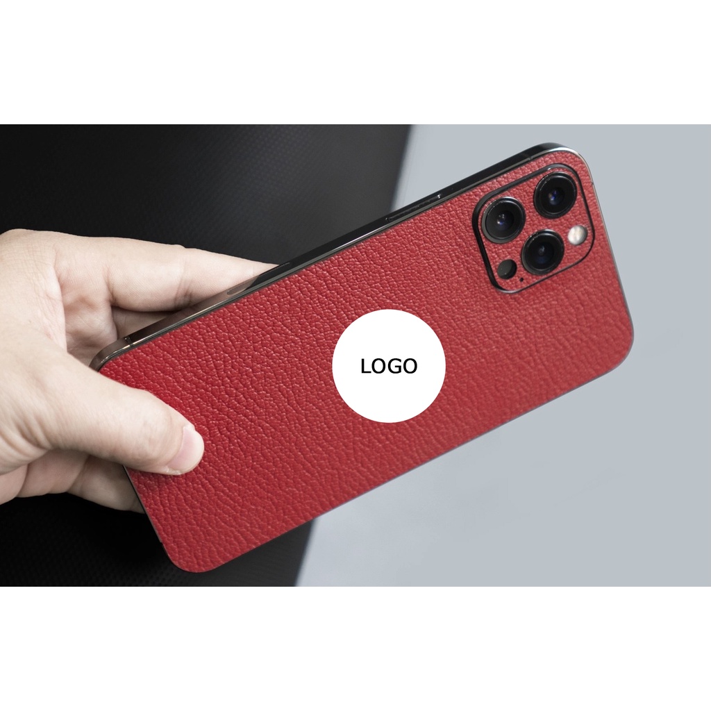 MIẾNG DÁN DA LƯNG VIỀN ĐỎ IPHONE 15PROMAX 14 PROMAX 13PRO MAX 12 PRO MAX 11 PRO MAX XSMAX